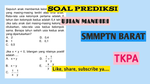 Berikut beberapa naskah asli soal sbmptn 2018 yang bisa pengunjung download secara gratis. Prediksi Soal Tps Smmptn Barat Tpa Ujian Mandiri 2021 Part 2 Youtube