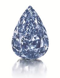 13 22 Carat Winston Blue Diamond Fetches 24 Million Christie S Sets New Jewelry Auction Record Colored Diamonds Blue Diamond Crystals And Gemstones