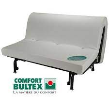 Ce matelas de 11 cm est disponible en version standard pour 2 personnes en 140 x 190 cm et 140 x 200 cm et en version queen size en 160 x 190 cm et en 160 x 200 cm. Banquette Lit Bz 140 Cm Bultex Hr 35 Comfort Bultex