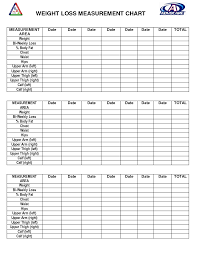 10 Body Measuring Chart Super Helpful When Tracking Your