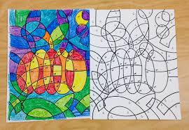 Free Printable Warm And Cool Color Hidden Picture Warm Cool Review Activity For Early Finishers Colorful Art Projects Warm And Cool Colors Colorful Art