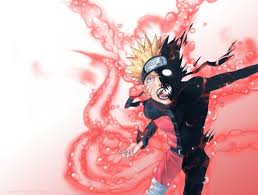 Naruto Half Kyuubi Anime Naruto Naruto Art Anime