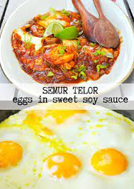 Semur Telor Indonesian Vegetarian Braised Eggs Pisangsusu Com Asian Vegetarian Recipes Recipes Vegetarian Recipes