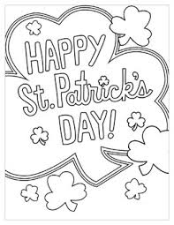 Patrick's day coloring pages that had more of a christian message. St Patrick S Day Coloring Pages Hallmark Ideas Inspiration