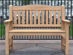 Hereford Teak Garden Bench 2 Seater 10 Year Guarantee Chic Teak Teak Garden Bench Memorial Benches Garden Bench
