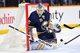 With little in the pipeline and carter hutton unlikely to be retained, ullmark is needed as the number one goaltender in buffalo. Linus Ullmark Showcases New Pads With Sabres Change To Royal Blue