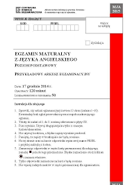 Start studying matura angielski rozszerzony. Probna Matura 2015 Z Cke Jezyk Angielski Poziom Podstawowy Arkusze Odpowiedzi Dziennik Polski