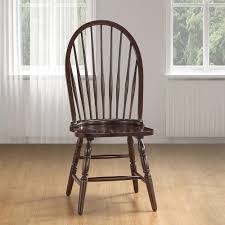 Carolina Cottage Espresso Brown Wood Windsor Dining Chair Dining Chairs Traditional Dining Chairs Windsor Dining Chairs