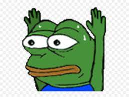 Found emotes 4,837 public ways to woof. Raise Both Hands If Pepe Hands Up Emote Transparent Pepe Hands Up Emote Png Emote Png Free Transparent Png Images Pngaaa Com