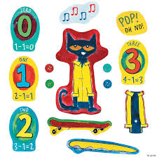 Beautiful coloring pages for your kids say hello to pete the cat! Pete The Cat And His Four Groovy Buttons Flannelboard Set Oriental Trading