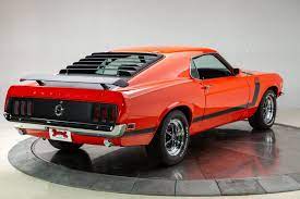 Example of calypso coral paint on a 1969 ford mustang : Calypso Coral 1970 Boss 302 Is Perfection On Four Wheels