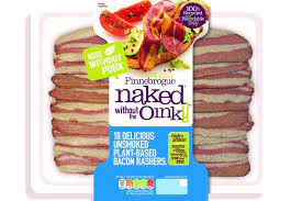 Finnebrogue adds meat-free bacon NPD to plant-based Naked range | News |  The Grocer