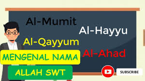 Didalam buku iqro 1, halaman 6. Pai Kelas 5 Sem 1 Mengenal Nama Allah Swt Asmaul Husna Al Mumit Al Hayyu Al Qayyum Al Ahad Youtube