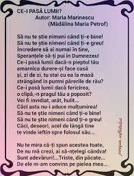 Frumos Poem Felicitări Words Poems Quotes