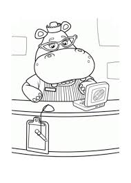 Doc Mcstuffins Halloween Coloring Pages Mcstuffins Hallie The Doctor Assistant In Doc Mcstuff Doc Mcstuffins Coloring Pages Coloring Books Coloring Pages