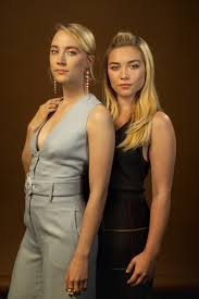Florence pugh grew up around hustlers; Little Women Saoirse Ronan Florence Pugh On Greta Gerwig Movie Los Angeles Times
