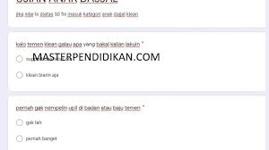 Ujian tingkat ketololan 2020 mungkin tidak asing lagi sih, karena sudah banyak sekali yang mengikuti ujian ini, bayangkan saja, hampir semua orang link ujian : Kumpulan Ujian Gform Terbaru 2020 Masterpendidikan Com