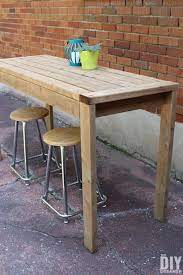 How To Build A 2x4 Outdoor Bar Table Outdoor Bar Table Diy Outdoor Bar Outdoor Pub Table