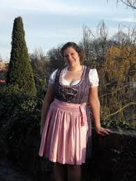 Plus Size Dirndl Dress Used German Dress Drindl Dress German Outfit
