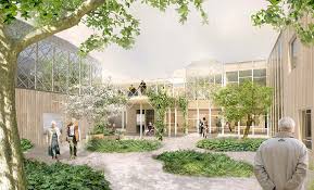 Gardens Elderly Centre Orebro Sweden Residential 2014 Wan Awards Healthcare Architecture Green Architecture Urban Design Plan