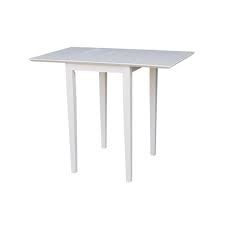 See more ideas about small kitchen tables, small kitchen table sets, cosy kitchen. International Concepts Pure White Small Drop Leaf Dining Table T08 2236d The Home Depot
