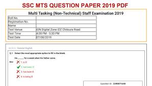 Know how to maximise marks on the 'comparing perspectives' question Ssc Mts Question Paper 2019 Pdf Download