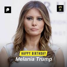 Melania Trump is the current First Lady of the United States and wife of  the 45th U.S. President Donald Trump. She turns 48 today. Drop a word for  her. #PulseBirthdays #PulseNigeria #PulseCelebs
