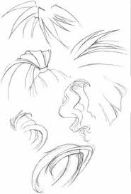 Crunchyroll Gruppen Drawing Paradise Hair Hairstyles Flowing Directions Anime Minimalizied How To Draw Hair How To Draw Anime Hair Anime Hair