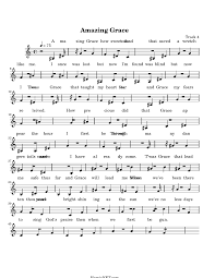 You may find that, after you play the alternate note a few times, listeners come to think of the alternate note as the correct note in the. Amazing Grace Sheet Music Free Epic Sheet Music