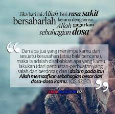 Ada yang diuji dengan harta, kuasa, sehat, dan bahkan sakit. Tazkirah 83 Bersabarlah Ketika Sakit Mia Liana