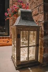 Spring Front Porch Tour And Diy Solar Lantern Cute Ideas For Your Porch Diy Solar Lanterns Porch Lanterns Front Porch Decorating