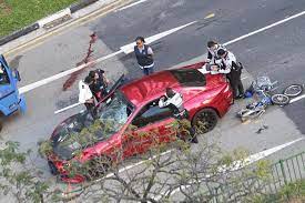 The roar of car engines is heard. Victim In Fatal Maserati Accident Was A Strong Kind Single Mum Latest Singapore News The New Paper