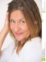 Confident Seductive Mature Woman Stock Image - Image of confidence, adult:  63087571