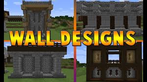 Maybe you would like to learn more about one of these? Minecraft Castle Wall Design