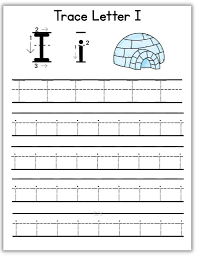 Free printable letters to trace. Free Printable Letter I Worksheets Perfect For Kindergarten