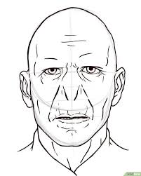 Today, we're learning how to draw voldemort.ahhhhhh, don't say his name! How To Draw Voldemort Harry Potter Portraits Harry Potter Art Drawings Harry Potter Sketch