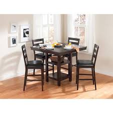 Better Homes And Gardens 5 Piece Counter Height Dining Set Espresso Small Dining Room Table Dining Room Small Top Kitchen Table