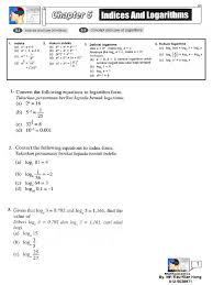 Ab ab dan q = 1,333 maka nilai log (pq) dengan 2a bilangan pokok 2 sama dengan. Mohammad Jiwa Add Maths Special 2020 F4 Ch5 9 Teaching Mathematics