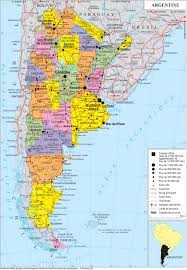 Central intelligence agency, unless otherwise indicated. Geopolitical Map Of Argentina Argentina Maps Worldmaps Info