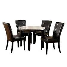 Venetian Worldwide Marion Iv 5pc Dining Set Kmart Item 021v005354367000 Model Round Marble Dining Table Marble Dining Table Set Marble Top Dining Table