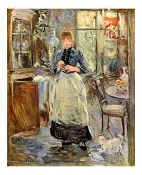 Her family was wealthy and when she was growing some critics said her work looked unfinished, but you could also see it as 'raw' and full of emotion. French Impressionist Fine Art Print Berthe Morisot In The Dining Room Giclee Art Collectibles Deshpandefoundationindia Org