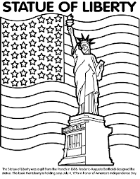 The rockefeller center plaza, commonly known as '30 rock' is 872ft (266m). Statue Of Liberty Coloring Page Crayola Com