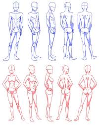 Body Rotation Body Shape Drawing Human Figure Drawing Figure Drawing