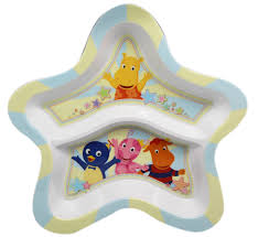 Nick jr games the backyardigans › backyardigans space adventure game › nick jr backyardigans games online the backyardigans full episodes and games on nick jr. Nick Jr S The Backyardigans Star Shaped Food Separation Kids Plate Walmart Com Walmart Com