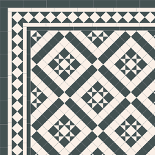 London Mosaic Victorian Tile Design Willesden 50 Monochrome Traditional Victorian Floor Tiles Patterned Floor Tiles Victorian Tiles Porch Tile