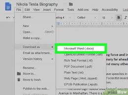3 Ways To Download Google Docs Wikihow