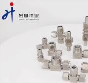 Hongji High Pressure Stainless Steel Pipe Fittings Male Thread Tee Tube  Fittings