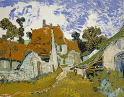 Vincent Van Gogh Street In Auvers Sur Oise 1890 Van Gogh Paintings Vincent Van Gogh Vincent Van Gogh Paintings