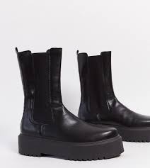 Get the best deal for asos chelsea boots for men from the largest online selection at ebay.com. Asos Design Wide Fit Alana Chunky Chelsea Boots In Black Modesens