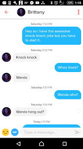 Ever tried a knock knock joke or probably you don't know what a knock knock joke is all about. Can Confirm The Knock Knock Joke Works Tinder
